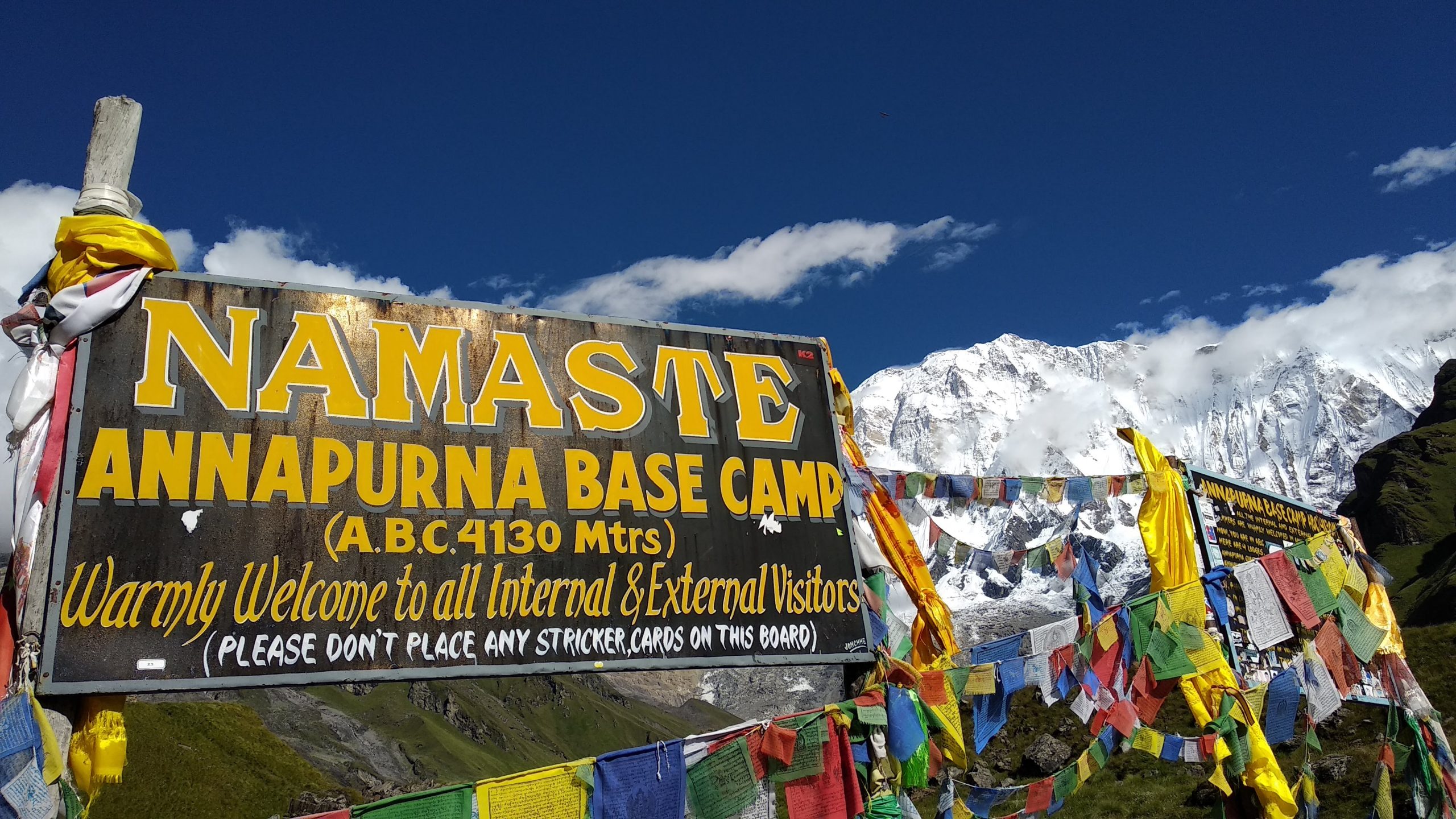 SoySherpa - Viajes en grupo a Nepal - Trekking Campo Base Annapurna Campo Base Annapurna - Viajes en grupo a Nepal